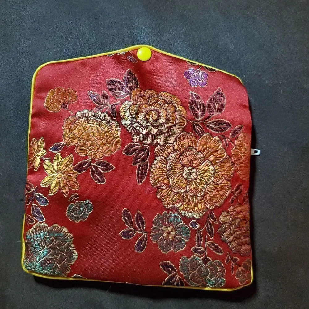 Silk Embroidered Bag / Pouch‎